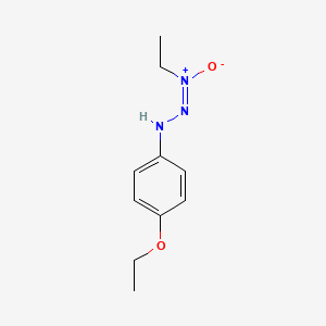 (E)-[(4-ethoxyphenyl)hydrazinylidene]-ethyl-oxidoazanium