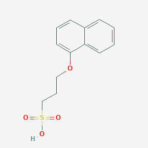 3-[(Naphthalen-1-yl)oxy]propane-1-sulfonic acid