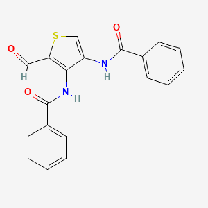 N,N'-(2-Formylthiene-3,4-diyl)dibenzamide