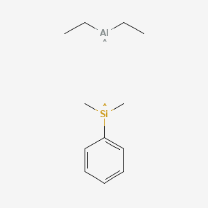 molecular formula C12H21AlSi B14410435 CID 73308917 