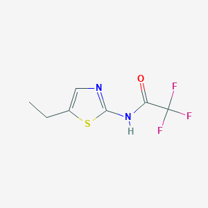 N-(5-ethyl-1,3-thiazol-2-yl)-2,2,2-trifluoroacetamide