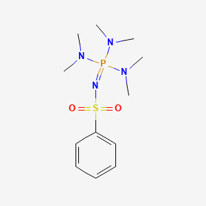 N-[Tris(dimethylamino)-lambda~5~-phosphanylidene]benzenesulfonamide