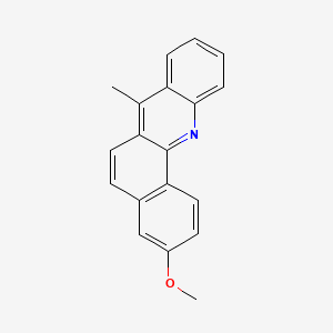 3-methoxy-7-methylbenzo[c]acridine