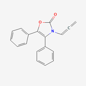 4,5-Diphenyl-3-propadienyl-1,3-oxazol-2(3H)-one