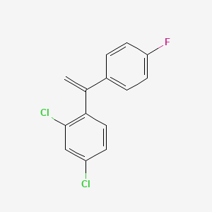 2,4-Dichloro-1-[1-(4-fluorophenyl)ethenyl]benzene