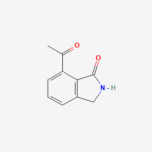 molecular formula C10H9NO2 B1441074 7-Acetylisoindolin-1-one CAS No. 773-66-0
