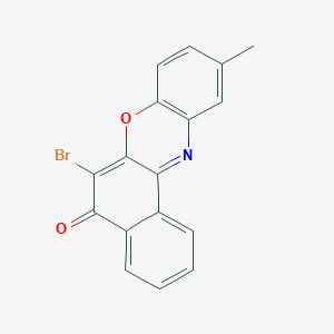 6-Bromo-10-methyl-5H-benzo[a]phenoxazin-5-one