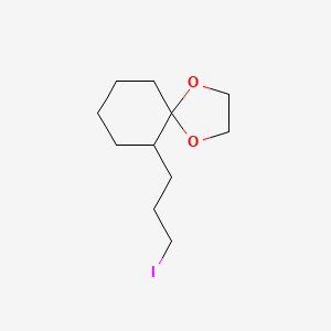 6-(3-Iodopropyl)-1,4-dioxaspiro[4.5]decane