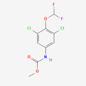 Methyl [3,5-dichloro-4-(difluoromethoxy)phenyl]carbamate