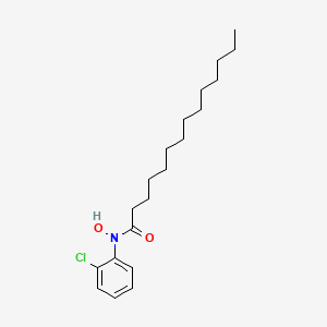 N-(2-Chlorophenyl)-N-hydroxytetradecanamide