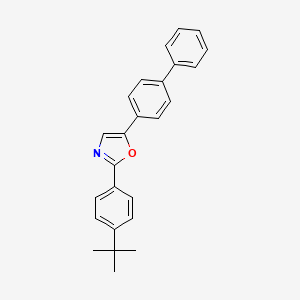 5-([1,1'-Biphenyl]-4-yl)-2-(4-tert-butylphenyl)-1,3-oxazole