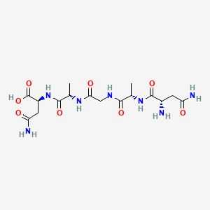 Asparaginyl-alanyl-glycyl-alanyl-asparagine