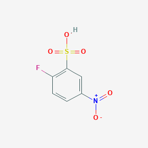 2-Fluoro-5-nitrobenzene-1-sulfonic acid