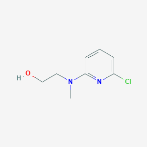 molecular formula C8H11ClN2O B1441103 2-[(6-Chloro-2-pyridinyl)(methyl)amino]-1-ethanol CAS No. 1219981-49-3