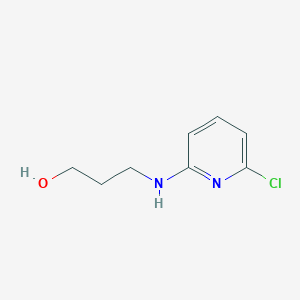 molecular formula C8H11ClN2O B1441122 3-[(6-Chloro-2-pyridinyl)amino]-1-propanol CAS No. 29449-86-3