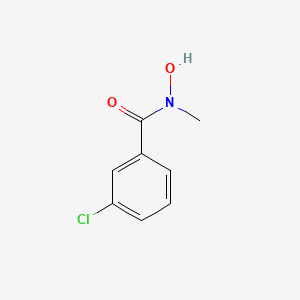 3-Chloro-N-hydroxy-N-methylbenzamide