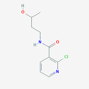 molecular formula C10H13ClN2O2 B1441138 2-Chloro-N-(3-hydroxybutyl)nicotinamide CAS No. 1220018-90-5