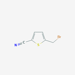 molecular formula C6H4BrNS B144116 5-(溴甲基)噻吩-2-腈 CAS No. 134135-41-4