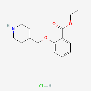 Ethyl 2-(4-piperidinylmethoxy)benzoate hydrochloride