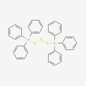 (Trisulfane-1,3-diyl)bis(triphenylgermane)