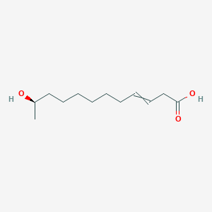 (11R)-11-Hydroxydodec-3-enoic acid