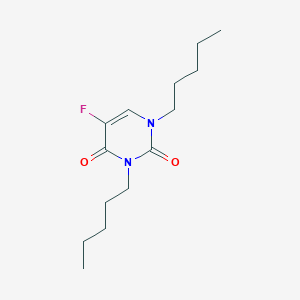 5-Fluoro-1,3-dipentylpyrimidine-2,4(1H,3H)-dione