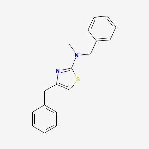 N,4-Dibenzyl-N-methyl-1,3-thiazol-2-amine