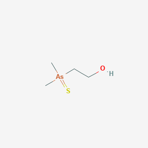 2-(Dimethylarsorothioyl)ethan-1-ol