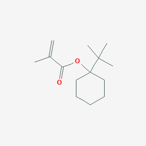 molecular formula C14H24O2 B14411931 1-tert-Butylcyclohexyl 2-methylprop-2-enoate CAS No. 82277-46-1