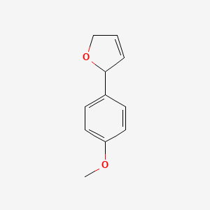 2-(4-Methoxyphenyl)-2,5-dihydrofuran