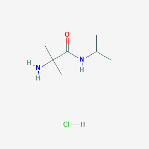 molecular formula C7H17ClN2O B1441197 2-氨基-N-异丙基-2-甲基丙酰胺盐酸盐 CAS No. 1220027-57-5