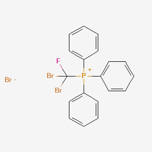 molecular formula C19H15Br3FP B14411984 [Dibromo(fluoro)methyl](triphenyl)phosphanium bromide CAS No. 81962-38-1