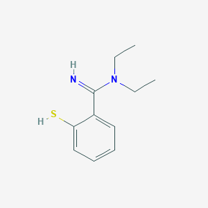 6-[Amino(diethylamino)methylidene]cyclohexa-2,4-diene-1-thione