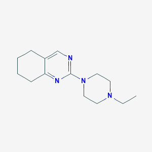 2-(4-Ethylpiperazin-1-yl)-5,6,7,8-tetrahydroquinazoline