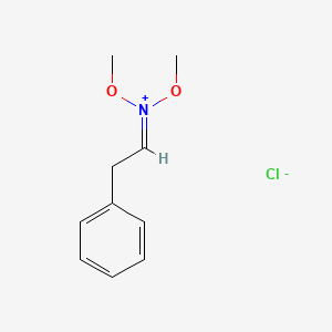 N,N-Dimethoxy-2-phenylethan-1-iminium chloride