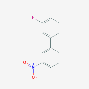 molecular formula C12H8FNO2 B1441216 1-Fluoro-3-(3-nitrophenyl)benzene CAS No. 80254-72-4