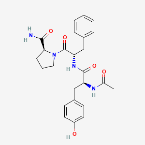 N-Acetyl-L-tyrosyl-L-phenylalanyl-L-prolinamide