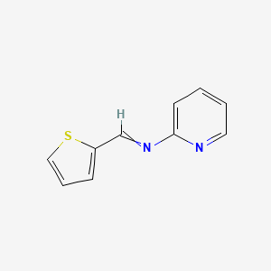 2-Pyridinamine, N-(thienylmethylene)-