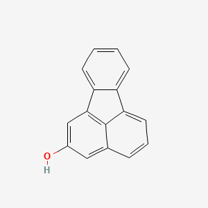 molecular formula C16H10O B14412222 2-Fluoranthenol CAS No. 85923-82-6