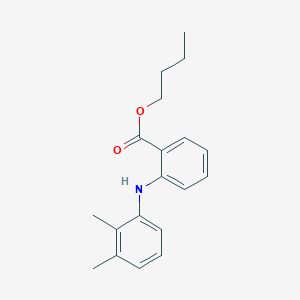 Butyl 2-(2,3-dimethylanilino)benzoate