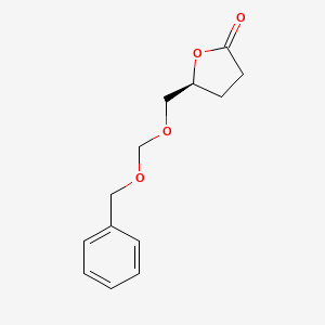 (5S)-5-{[(Benzyloxy)methoxy]methyl}oxolan-2-one