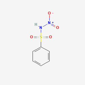 molecular formula C6H6N2O4S B14412325 Nitro benzenesulfonamide CAS No. 84219-68-1