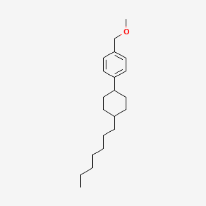 1-(4-Heptylcyclohexyl)-4-(methoxymethyl)benzene