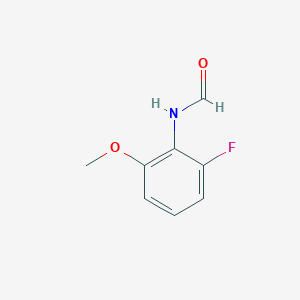 molecular formula C8H8FNO2 B1441244 N-(2-Fluor-6-methoxyphenyl)formamid CAS No. 1313712-60-5