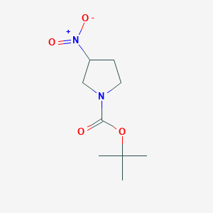 molecular formula C9H16N2O4 B1441250 Tert-butyl 3-nitropyrrolidine-1-carboxylate CAS No. 1309581-43-8