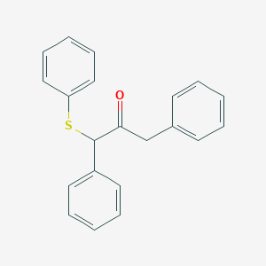 1,3-Diphenyl-1-(phenylsulfanyl)propan-2-one