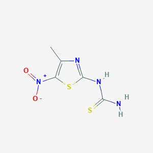 N-(4-Methyl-5-nitro-1,3-thiazol-2-yl)thiourea