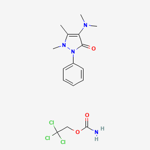 molecular formula C16H21Cl3N4O3 B14412630 Einecs 279-706-8 CAS No. 81207-65-0