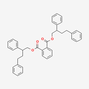 molecular formula C40H38O4 B14412675 Bis(2,4-diphenylbutyl) benzene-1,2-dicarboxylate CAS No. 83415-90-1