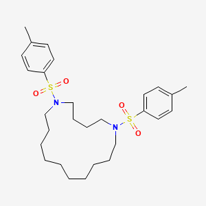 1,6-Bis(4-methylbenzene-1-sulfonyl)-1,6-diazacyclohexadecane